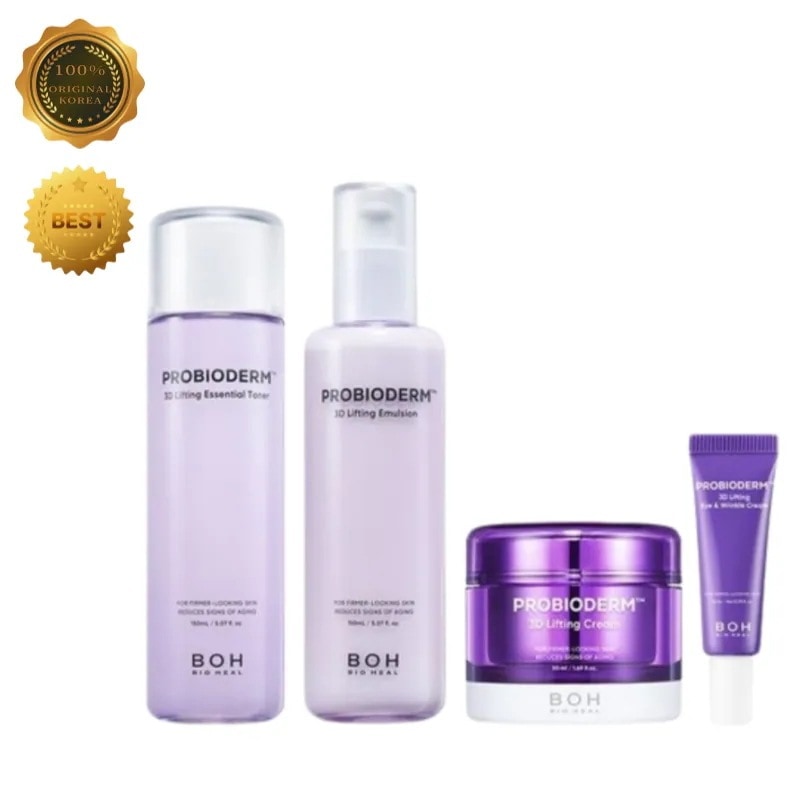 【メガ割】 BIOHEAL BOH (バイオヒルボ 3Dリフティングスキンケア3種企画 トナー+エマルジョン+クリーム リフトアップケア)