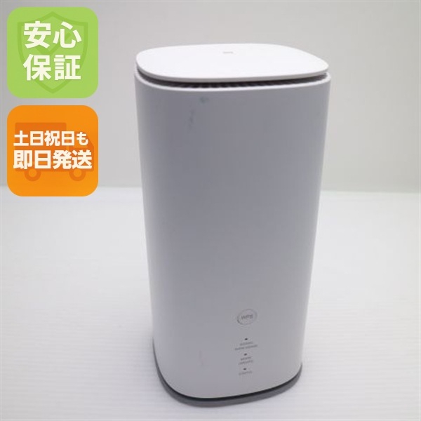 美品 Speed Wi-Fi HOME 5G L13 ZTR02 ホワイト AU ルーター即日発送 土日祝発送OK 111