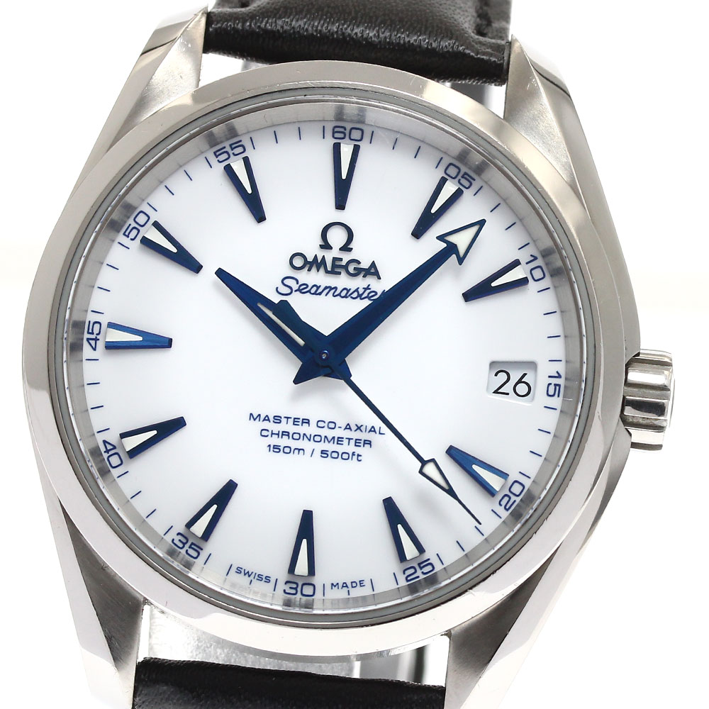 オメガ OMEGA 231.92.39.21.04.001 シーマスター アクアテラ 150M グッドプラネット 自動巻き メンズ 保証書付き_877617【中古】