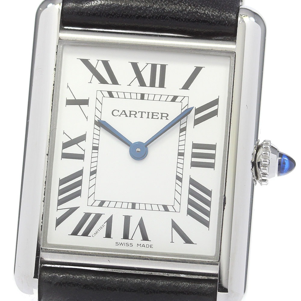 カルティエ CARTIER WSTA0041 タンクマスト LM クォーツ メンズ _861949【中古】