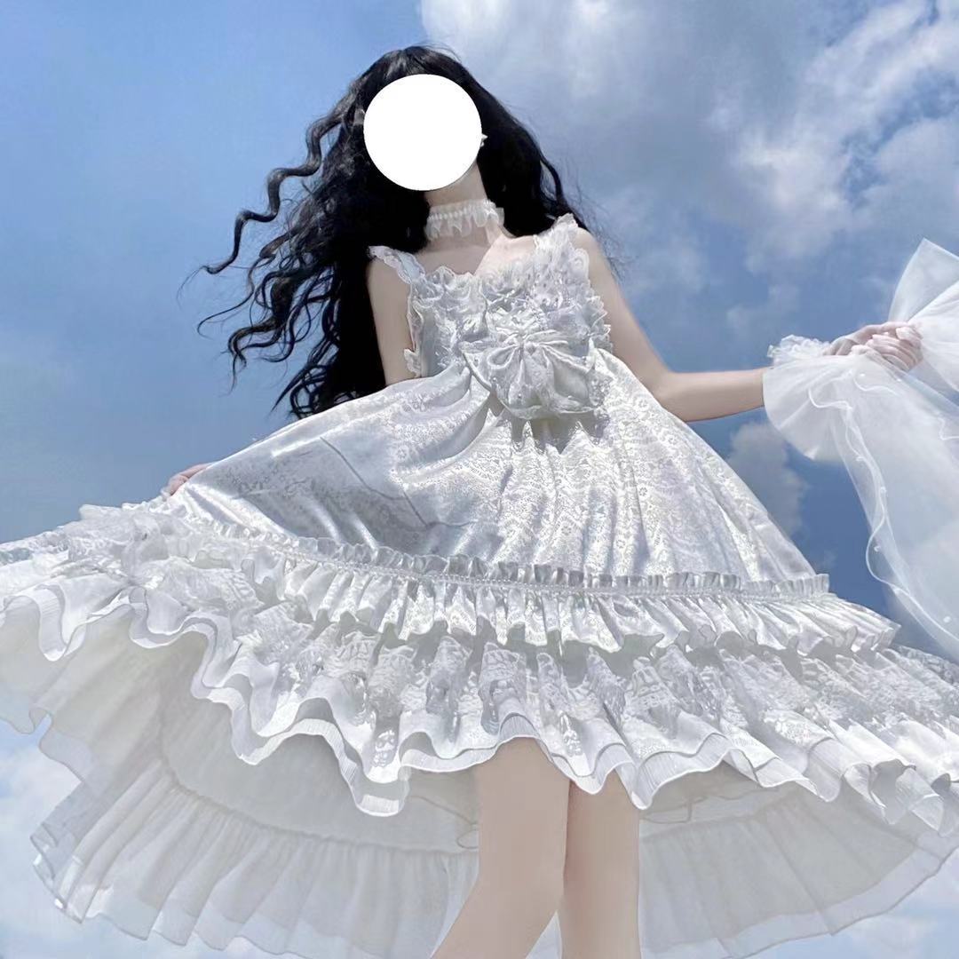 BingyueLolitaDressLightWeddingJskSuspenderDressSummer