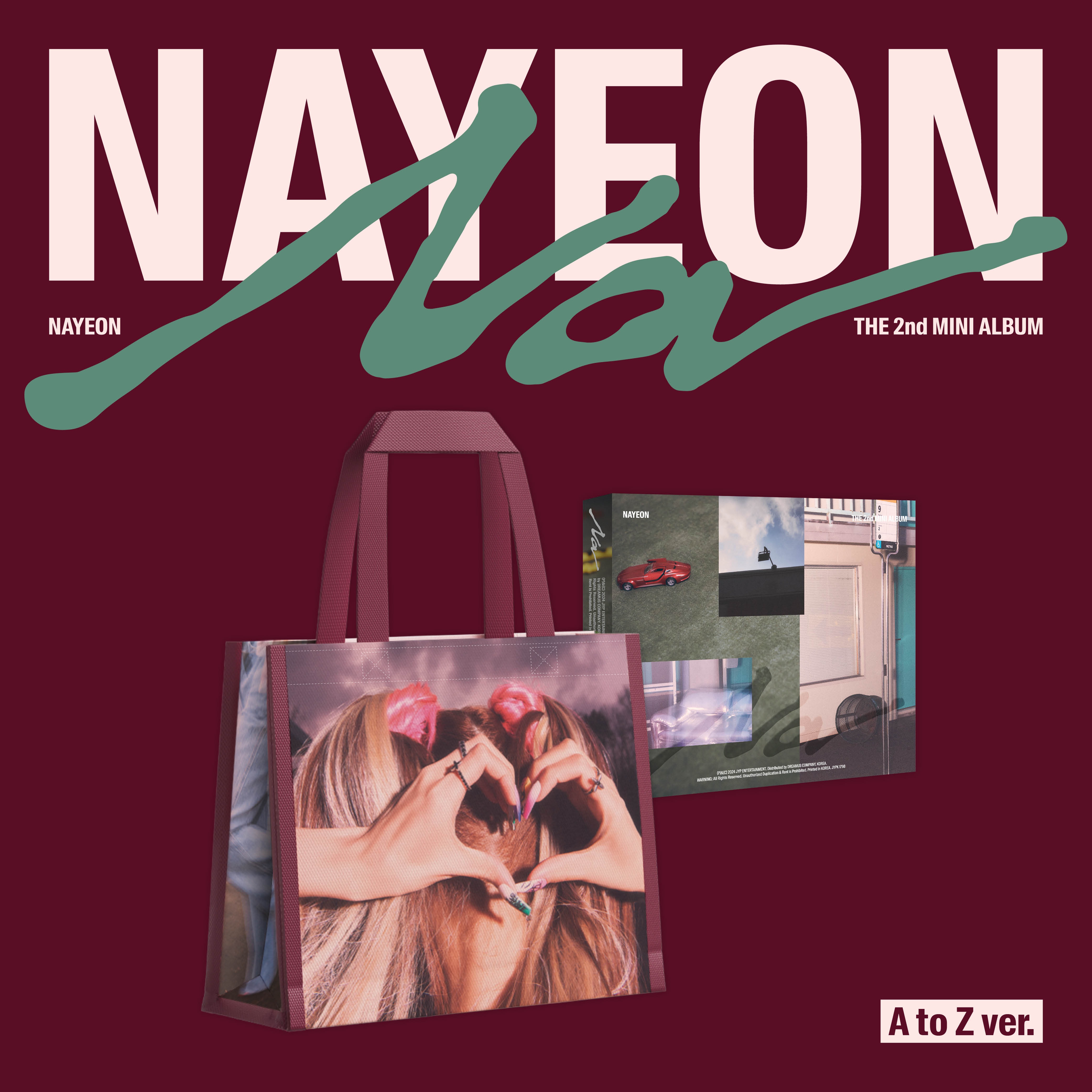 [MEGA] (Special Ver.) NAYEON [NA] 韓国音楽チャート反映 予約販売特典