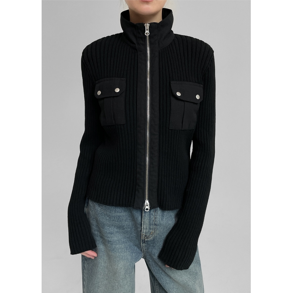 ブラックアップ [製] ゼフィトンニットジャケット