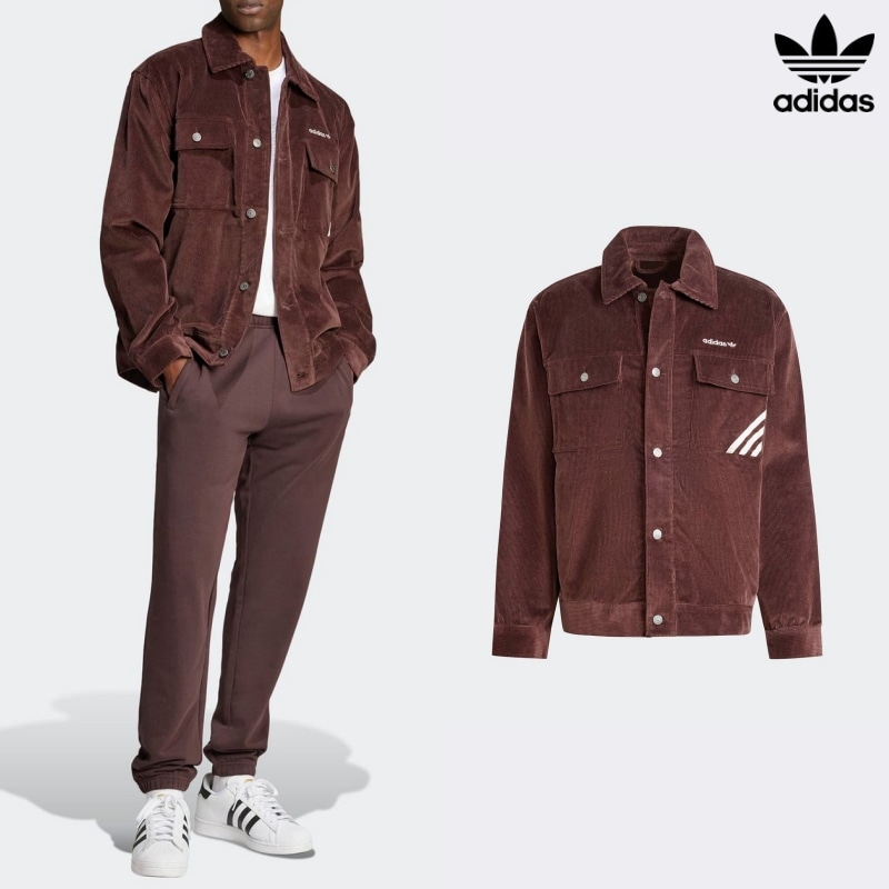 [ADIDAS] アディダス コーチ ジャケット / SHADOW BROWN 12,540円