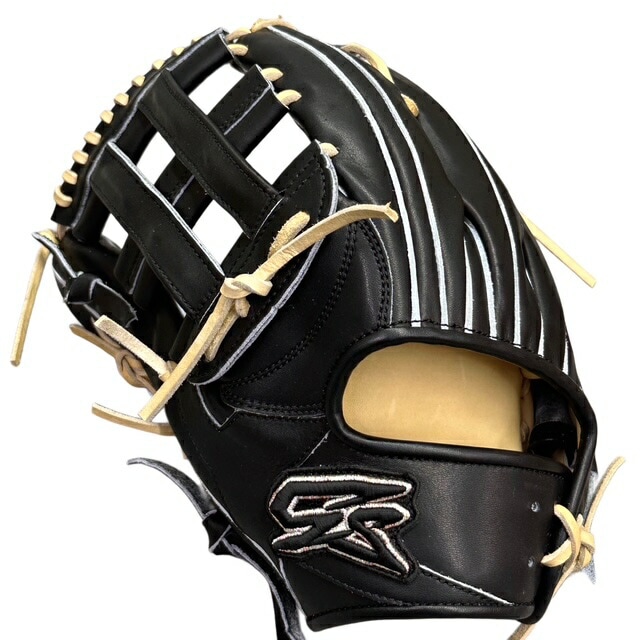 ジーエス(GS) 硬式グラブ 外野手用 GS-SPH-BKH5TH スーパーヘラクレス型 左投げRH ブラック