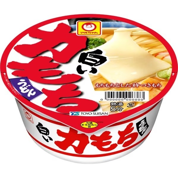 【送料無料】東洋水産 マルちゃん 白い力もちうどん 109g2ケース/24個