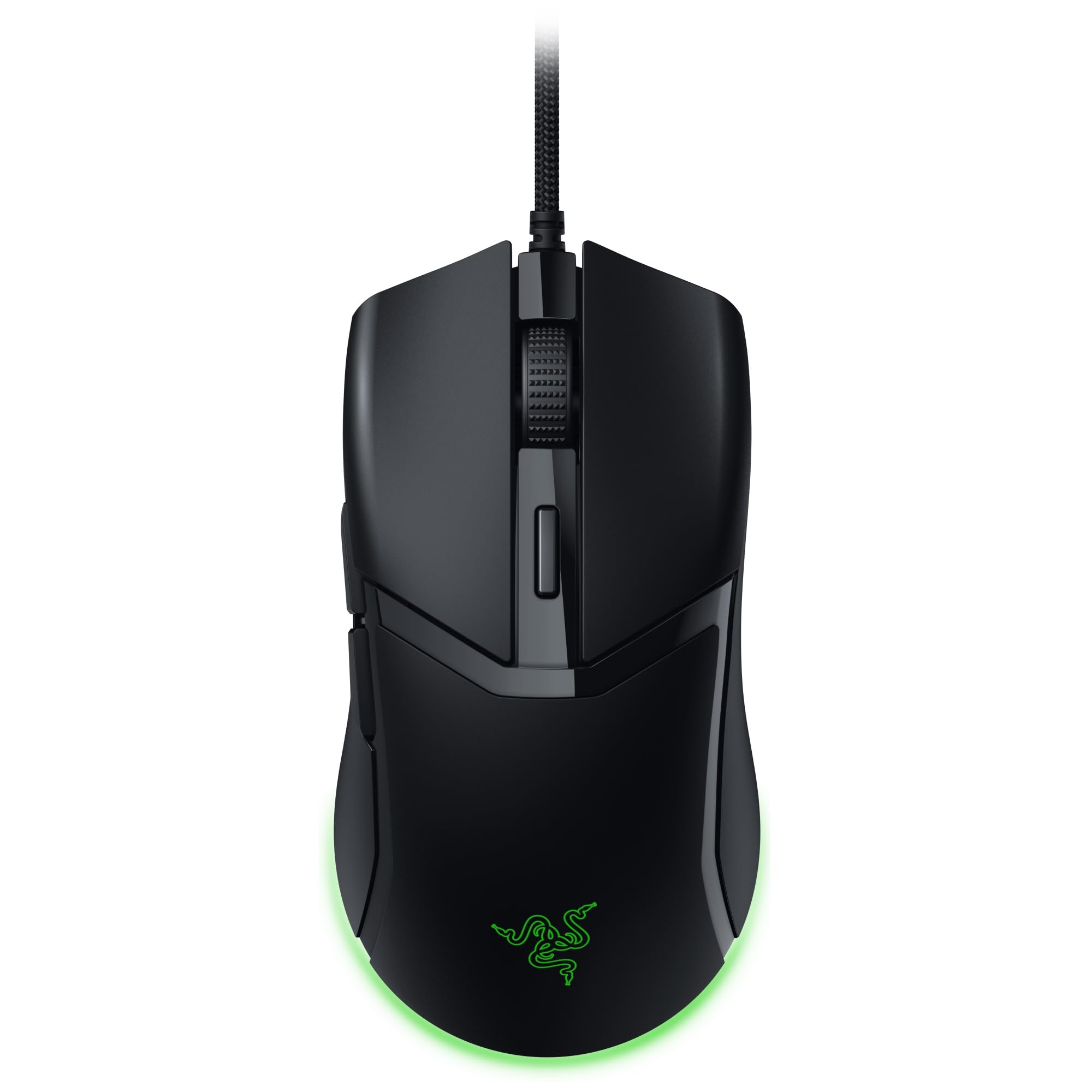 Razer レイザー Cobra ゲーミングマウス 58g 軽量 コンパクト つかみ持ち/つまみ持ちにフィット 有線 第3世代 Razer オプティカルマウススイッチ 没入感を高めるアンダーグロー C