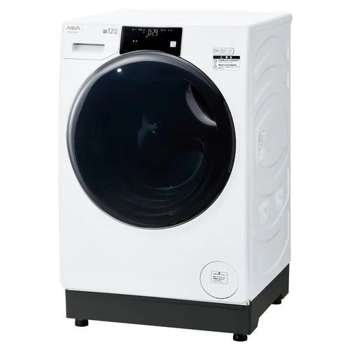 【無料長期保証】【推奨品】AQUA AQW-SD12R-L(W) ドラム式洗濯乾燥機 まっ直ぐドラム 左開き 洗濯12kg ／ 乾燥6kg ホワイト