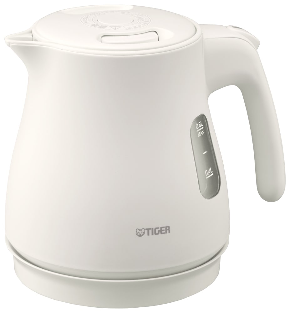 タイガー PCV-A080WM 電気ケトル　0.8L　マットホワイト PCVA080WM
