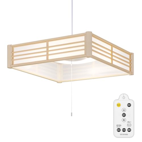 アイリスオーヤマ 和風ペンダントライト 6畳 上下調光 PL6D-J2