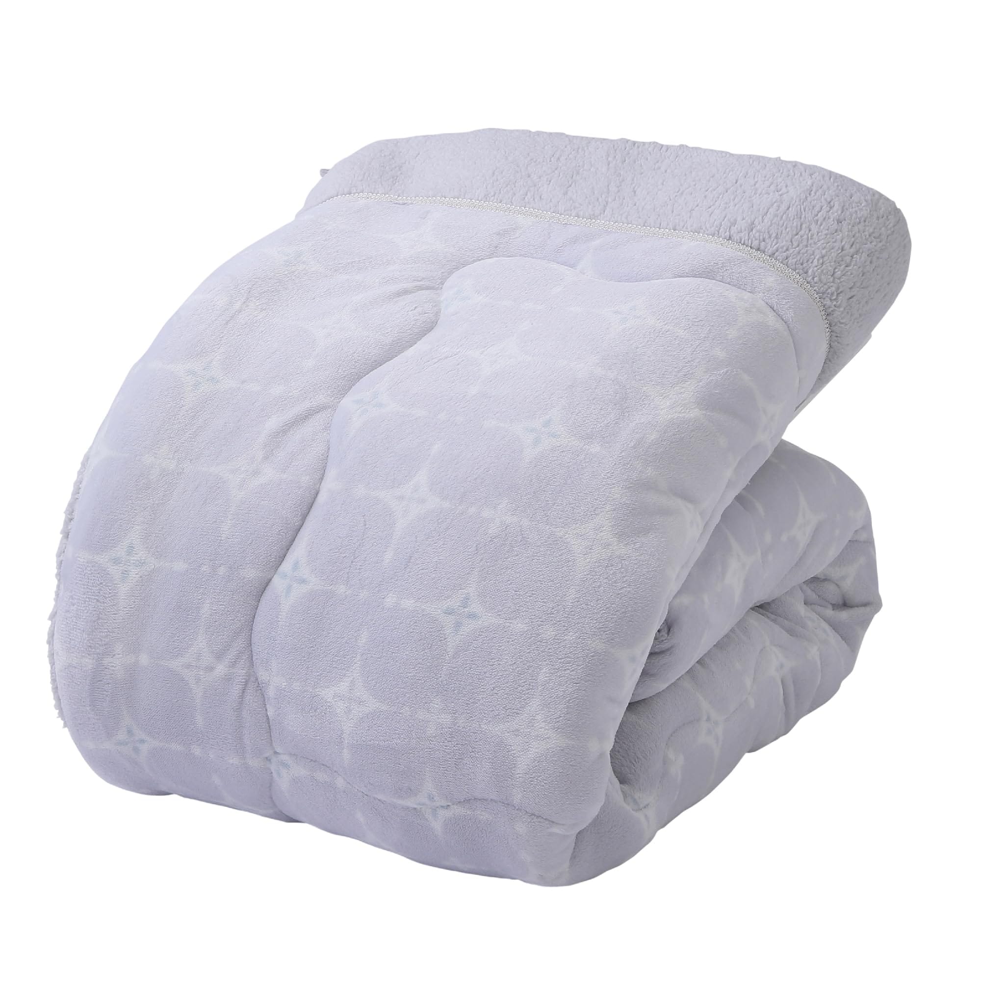 nishikawa 【 西川 】 あったか 掛け布団 シングル もこもこシープボアで暖か ふわふわ 柔らかな肌触り 抗菌防臭加工 グレー FQ03739412