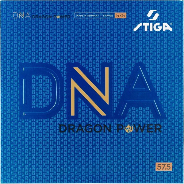 STIGA スティガ DNA ドラゴン パワー 57.5 ブラック レッド 特厚 卓球 ラバー 171225