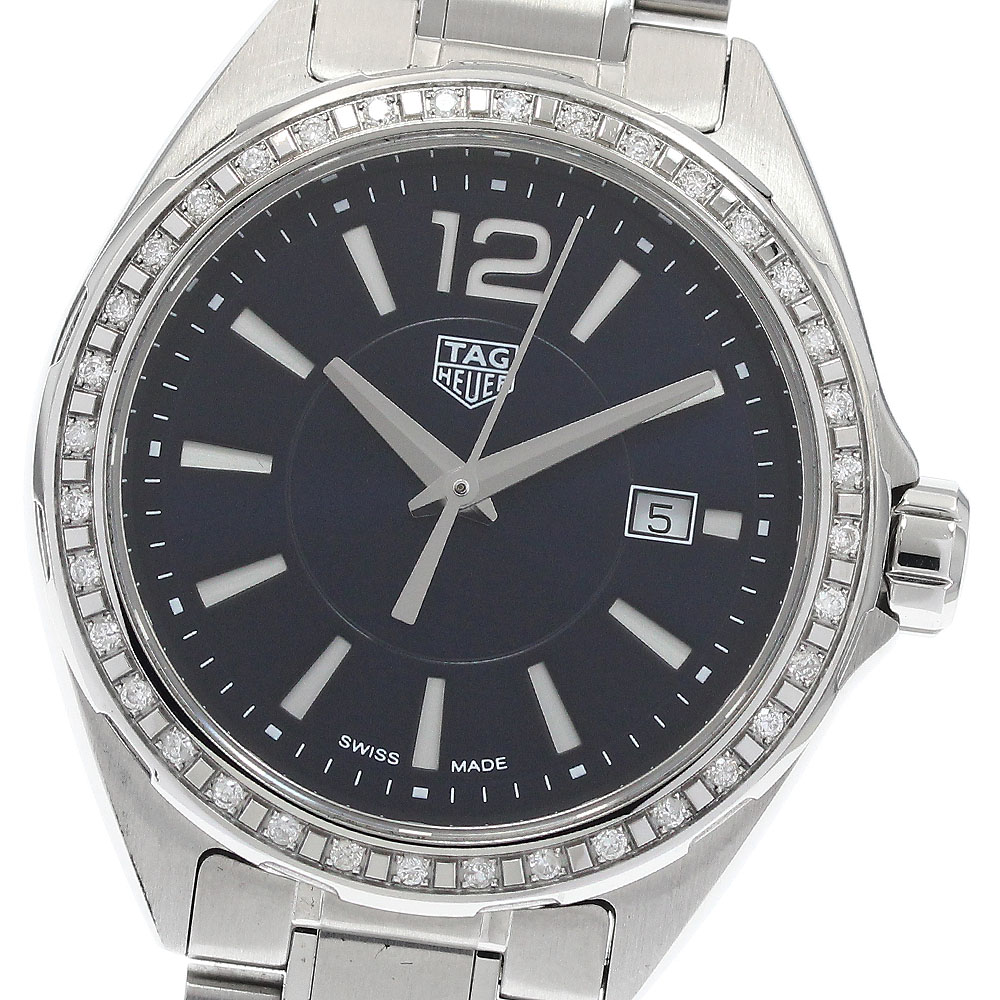 タグホイヤー TAG HEUER WBJ1416 フォーミュラ1 デイト ダイヤベゼル クォーツ レディース 良品 _934445【中古】