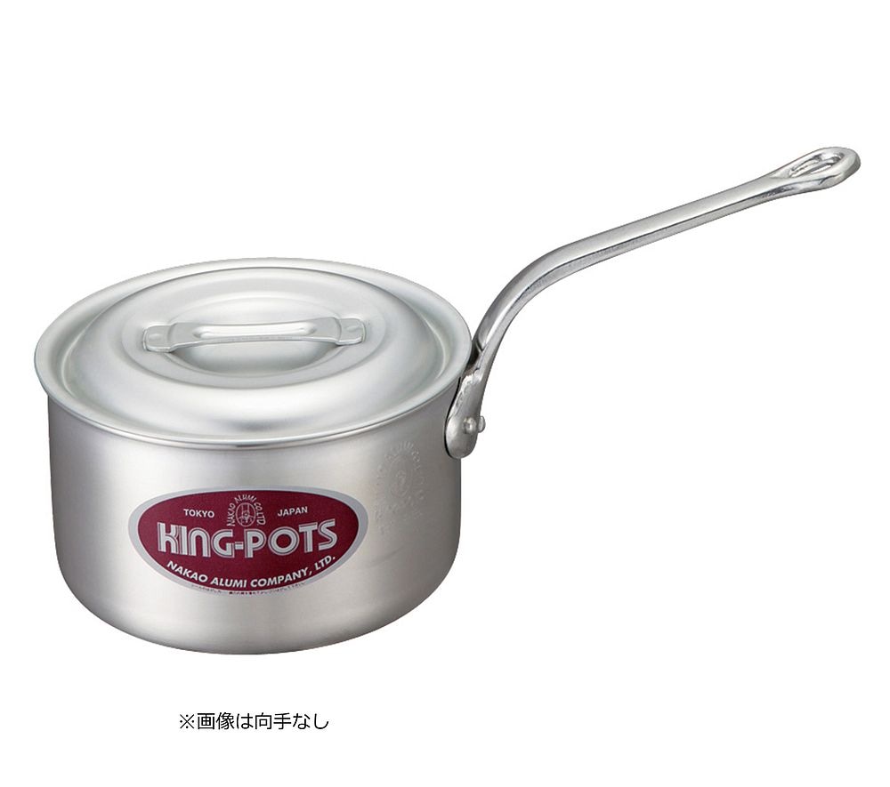 中尾アルミ製作所 キング 片手鍋 27cm（8.6L）向手付 8,197円