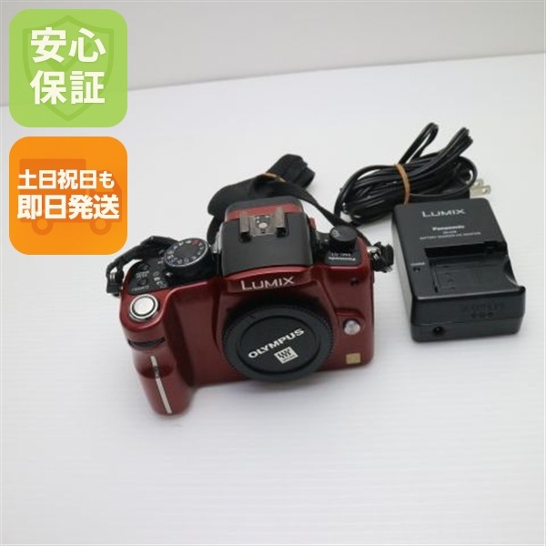 美品 DMC-G1 レッド ボディ Panasonic LUMIX デジカメ 177