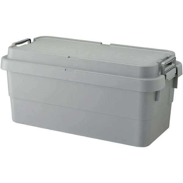 耐荷重100kgのタフなトランクカーゴ スタッキング 70L アウトドア ガーデン 収納ボックス ガレージ キャンプ BBQ 7,290円