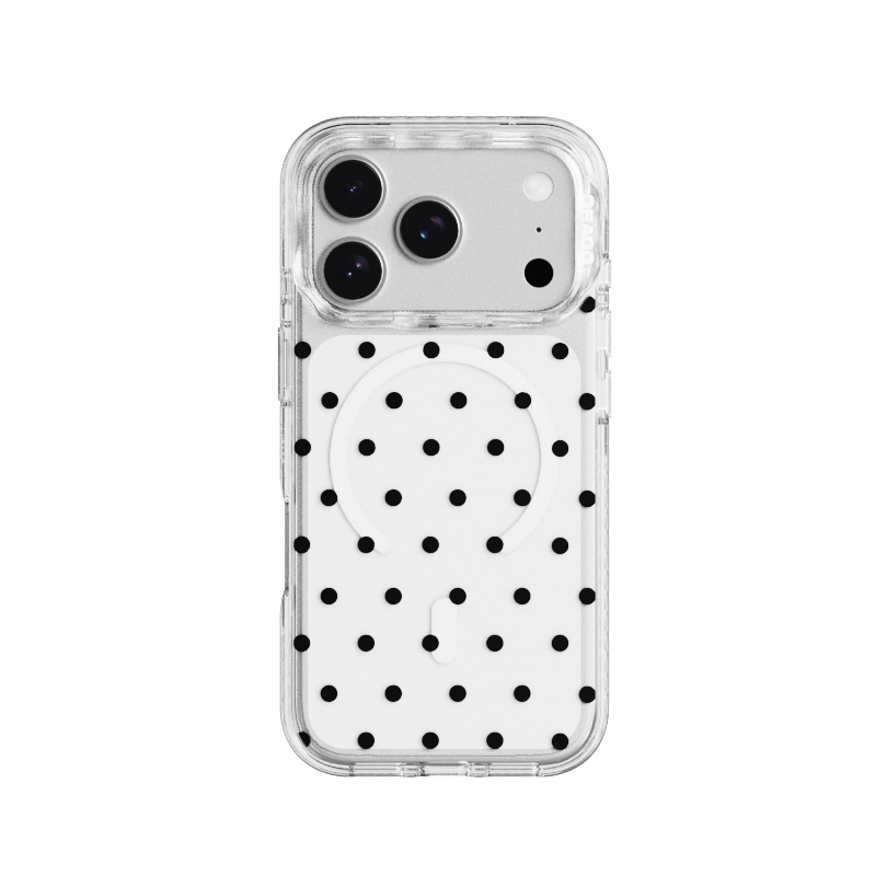 【GRAGG】 MAGSAFE LAYERS FRAME CASE CLEAR - POINT FRAME DOT 正規品