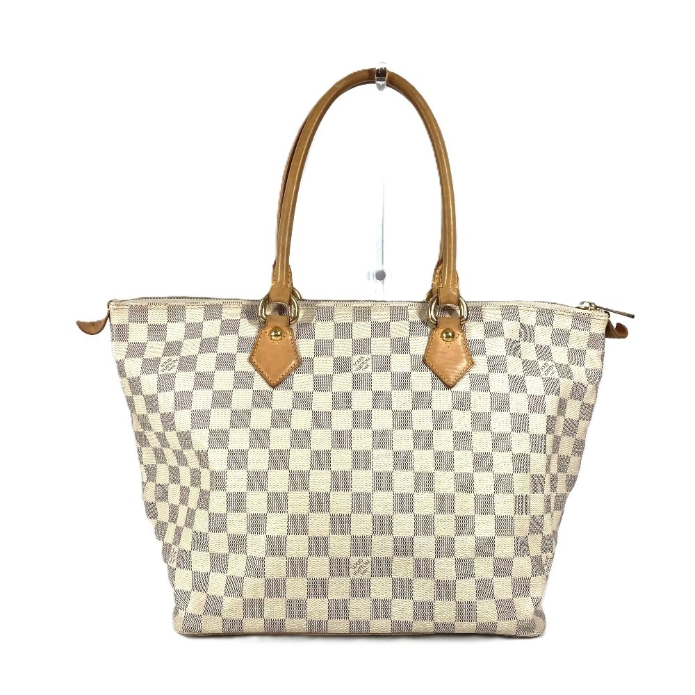 ショルダーバッグ N51185 サレヤMM ダミエアズール カバン 肩掛け トートバッグ ダミエアズールキャンバス ホワイト