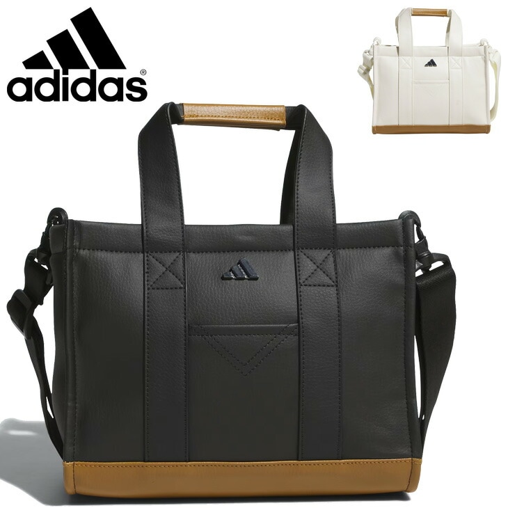 ゴルフバッグ ラウンドバッグ ラウンドトートバッグ スポーツ ブランド 手提げ ショルダーストラップ付 ミニバッグ 合成皮革 鞄 シンプル ワンポイント/JUT55