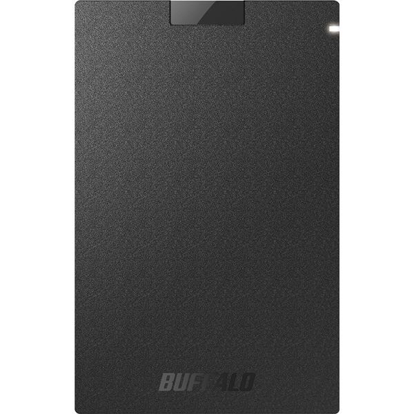 USB3.2（Gen1） ポータブルSSD Type-A 500GB ブラック SSD-PG500U