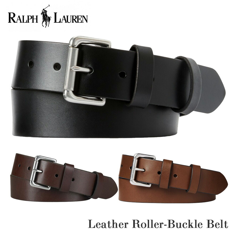POLO 本革ベルト 黒