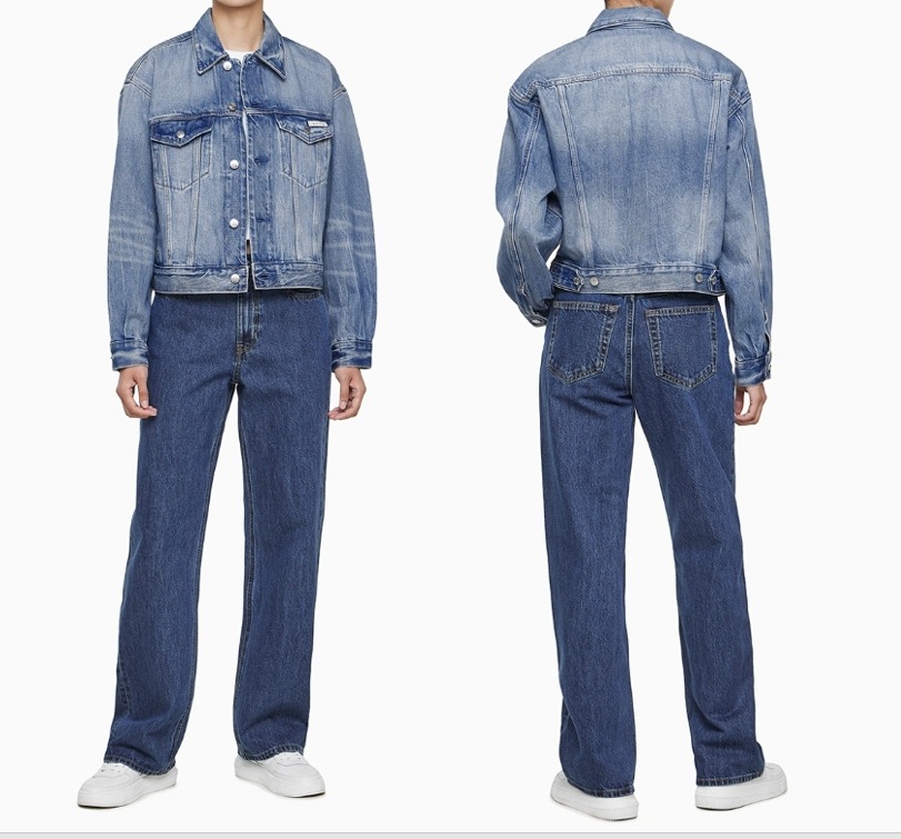 Organic Cotton 90S Tracker Denim Jacket (40WL781-Q24)