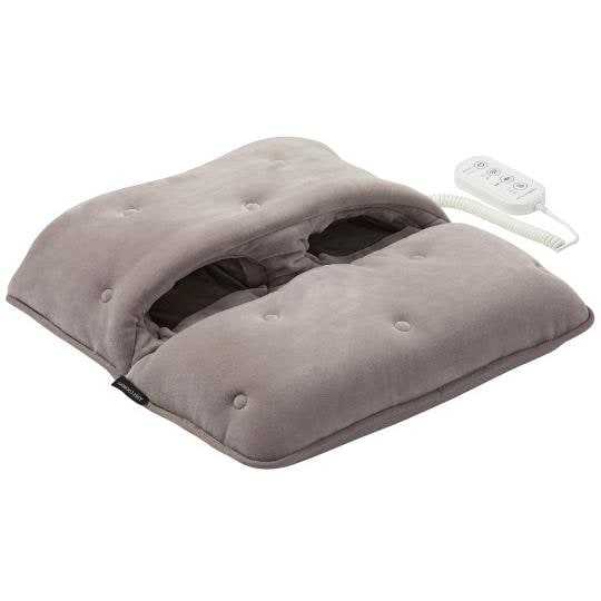 アテックス フットヒーター 足裏ヒーター ルルド おやすみフットケア AX-HX123GR グレー ATEX