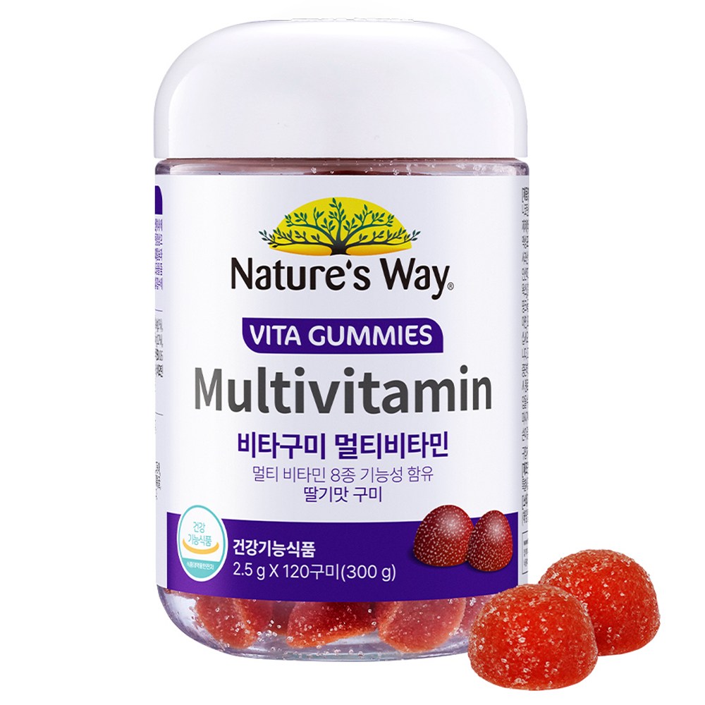 ネイチャースウェイビタグミマルチビタミンイチゴ味120p300g1個