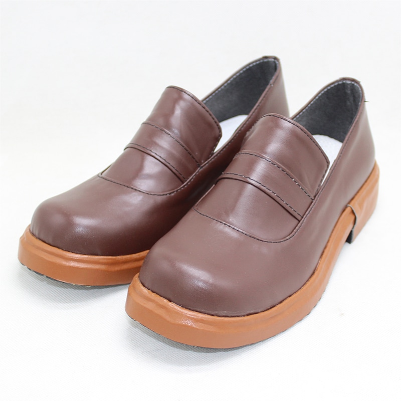 地縛少年花子くん 柚木 普 コスプレ靴 下駄 ハイヒール シューズ 戦闘靴 ACG