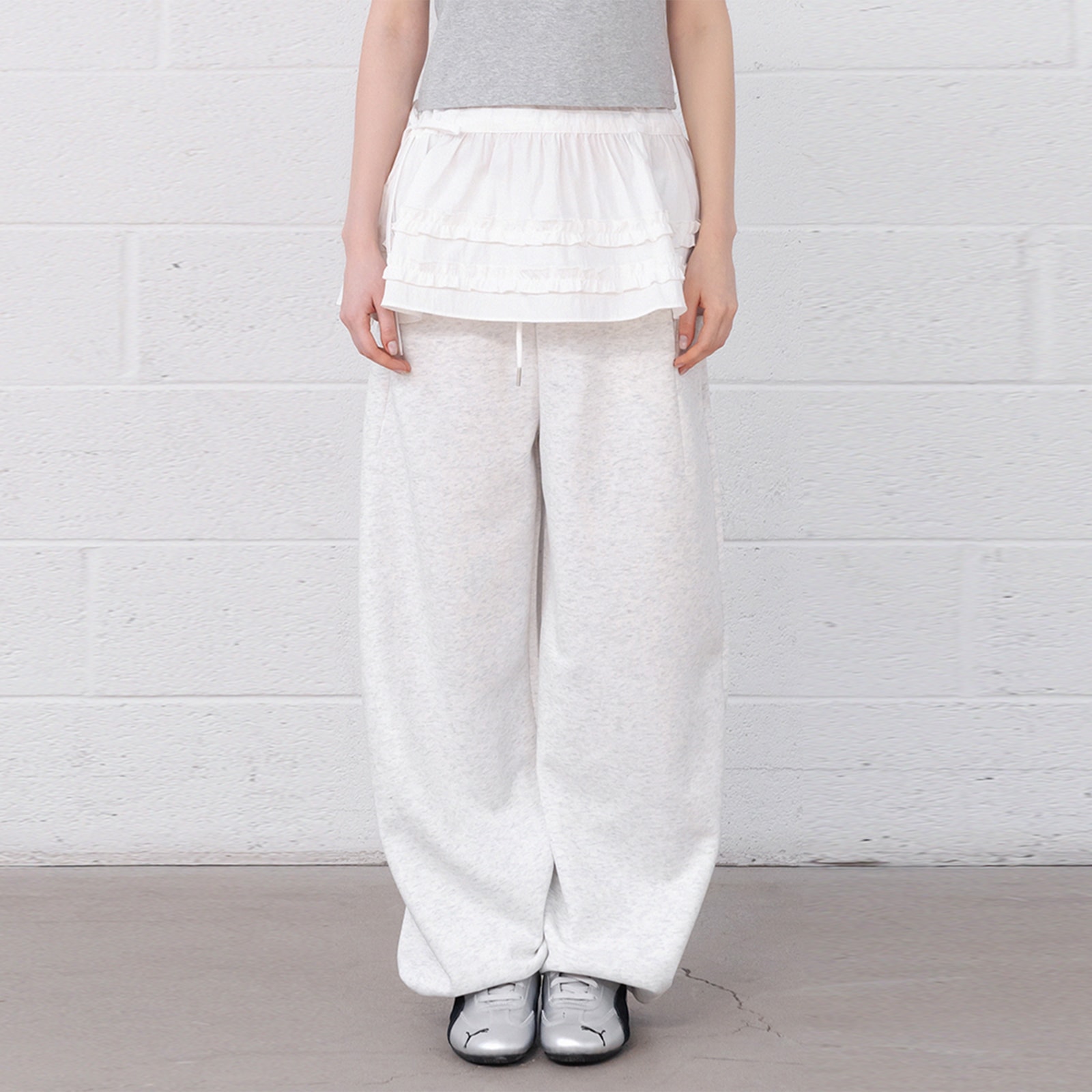 【ミッソ】カーブドベンディングパンツ_MIWTMG36SS