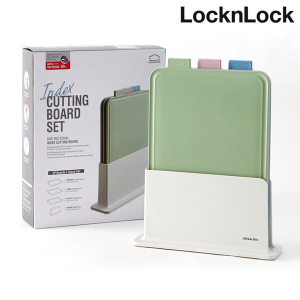 ロックンロック/抗菌·インデックスまな板/3P/CSC251 4,544円