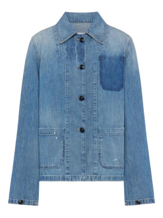 MAISON MARGIELA Women Shirts S51DT0032 M30021 963 MEDIUM BLUE VINTAGE