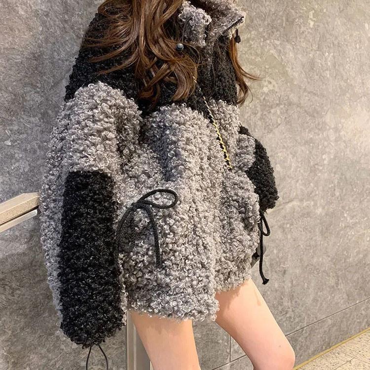 作トレンド秋冬レディースファーコート毛皮コートボアジャケット　ボアコート　レディースコートアウタージャケット　暖かい通勤