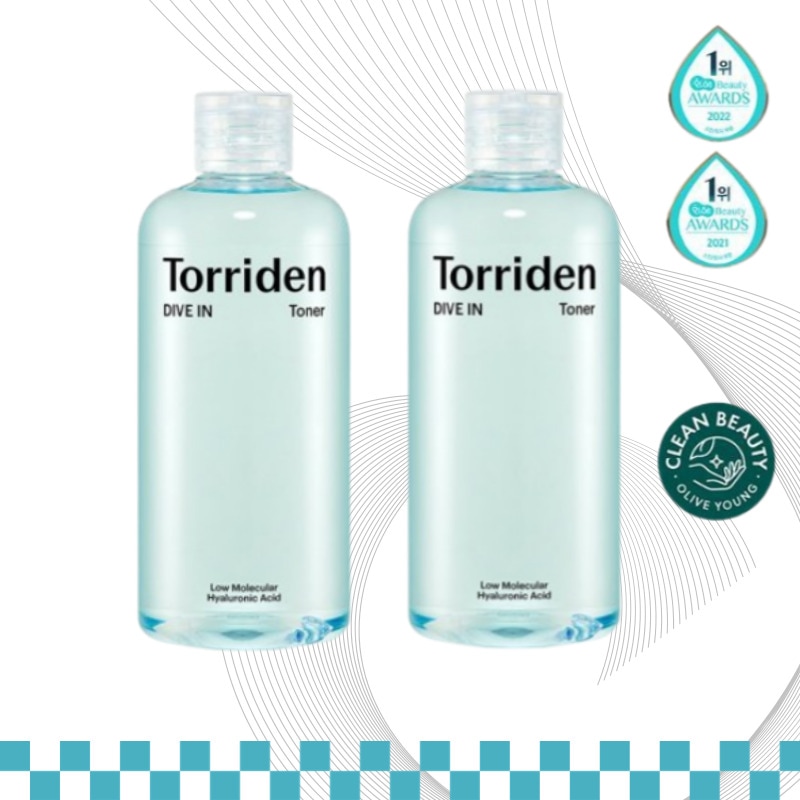 ダイブイン低分子ヒアルロン酸トナー300ml × 2個