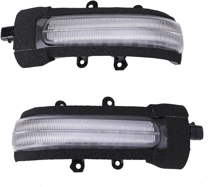 トヨタ 用 流れる 点滅 切替 LED ドア ミラー ウインカー レンズ シーケンシャル ウィンカー エスティマ 50系 ハイブリット 20系 ヴェルファイア ACR( クリアーレンズ)