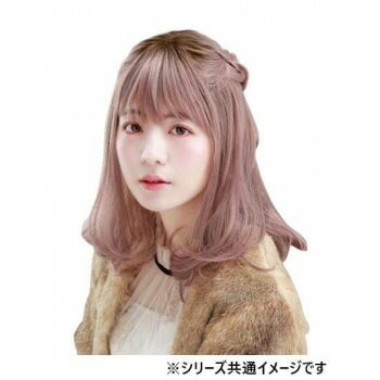 プリシラ オールウィッグ グラデ フリルカールミディ CTA-693 耐熱　CTSBR/ショコラブラウン