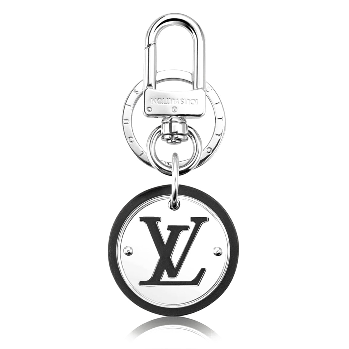 LV キーホルダー LV サークル シルバー M00741