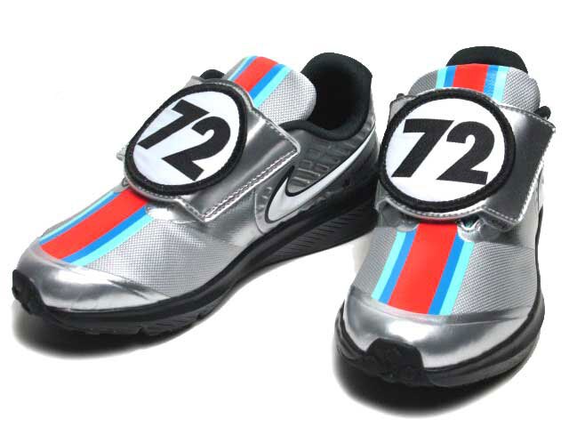 【ギフト】 ナイキ スター キッズ メタリックシルバー CU3457 PSV オート 2 ランナー 運動靴