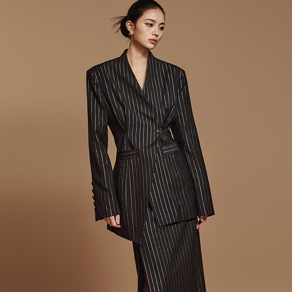 J2507 ピンタック ジャケット