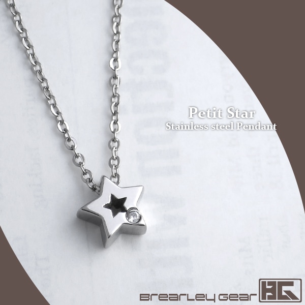 Brearley Gear ブレアリーギア スモールスター サージカルステンレス ネックレス