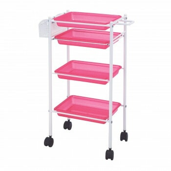 サロン向け C-305 トレーワゴン キラキラピンク 13528