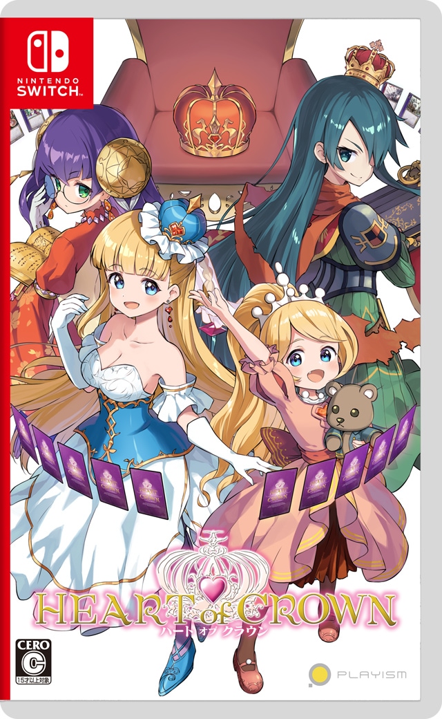 PLAYISM 【Switch】HEART of CROWN - ハートオブクラウン - HAC-P-BR9PA NSW ハ-ト オブ クラウン