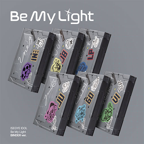 【セット/アルバム6種】 ISEGYE IDOL - Be My Light ( BINDER ver.) / 異世界アイドル