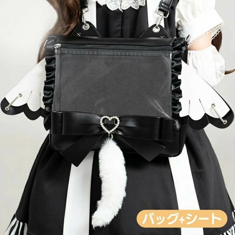 予約受付中痛バッグ おしゃれにハンドバッグ lolita バッグ バックパック 可愛い ロリィタ ガールズ カジュアル レディース ショルダーバッグ 通学 日常用 かわいい かばん 痛BAG 大容量