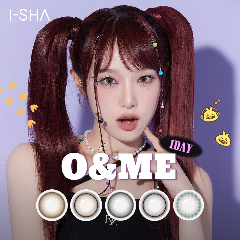オーエンミー ワンデー 10枚入り 4箱 O&ME 度あり 度なし 1日使い捨て カラコン チェイエナ I-SHA アイシャ