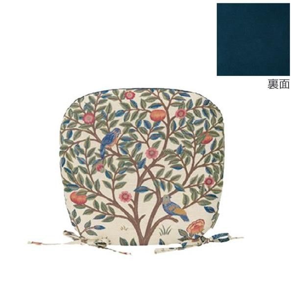 川島織物セルコン Morris Design Studio ケルムスコットツリー ダイニングシートクッション 45x43Vcm LN1722 BE ベージュ 10,661円