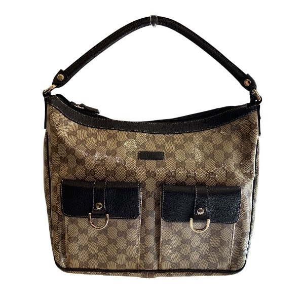 グッチ GUCCI GGクリスタル 293581 バッグ ハンドバッグ レディース 【中古】