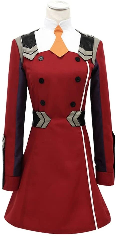 新品】ダリフラ ゼロツー プラグスーツ コスプレ衣装【女性Mサイズ】