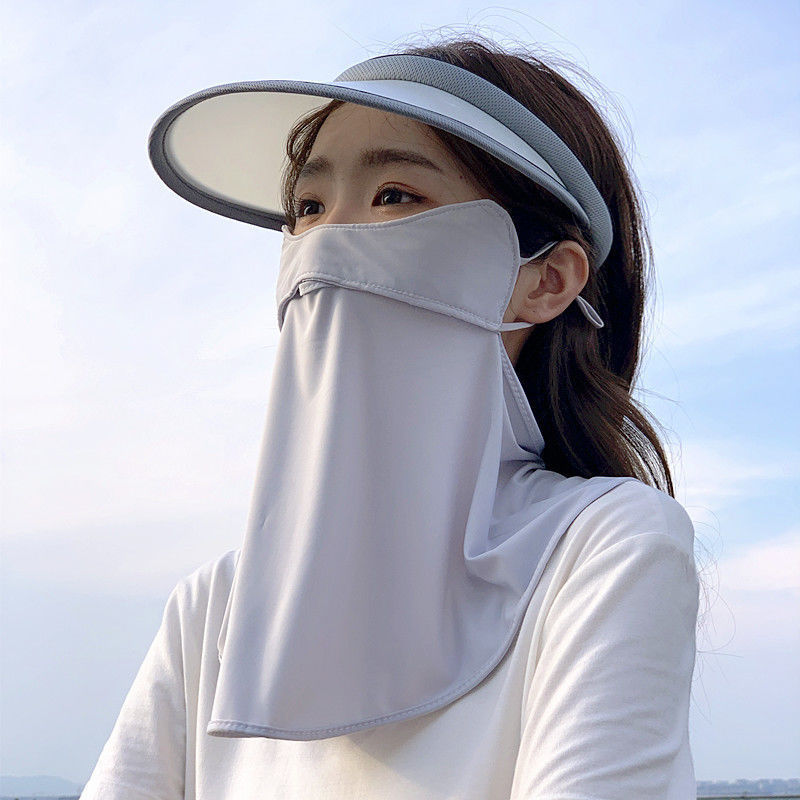車運転時紫外線防止・陽遮り 紫外線対策日焼け防止ベール 80セット マスク兼用に最適 キャップ特集！ 全顔カバー通気性素材