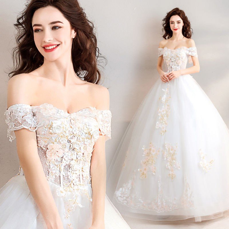 ウエディングドレス レディース ベアトップ ロングドレス 花嫁ドレス オシャレ 演奏会ドレス 上品な